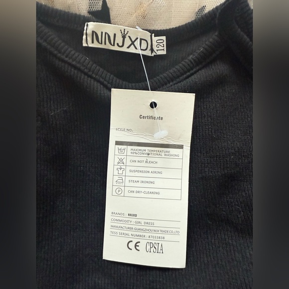 NWT - Sleeveless Tulle Stars Dress - Size 4-5T - Picture 4 of 5